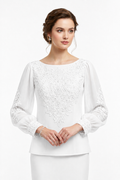 Blusa Bordada Blanco