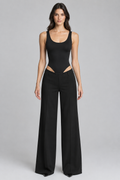Body con modelo - Negro