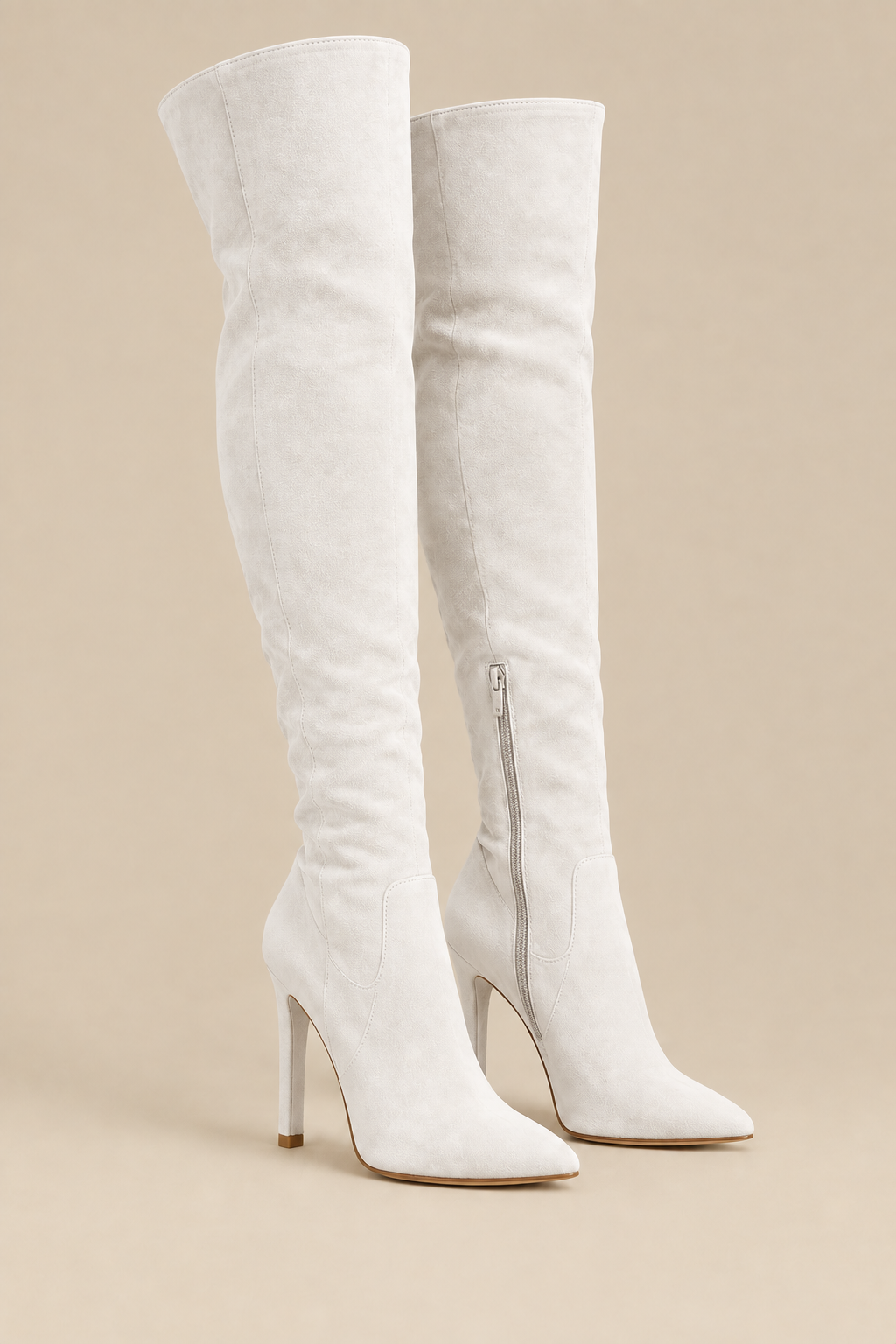 Botas Blanco Ante