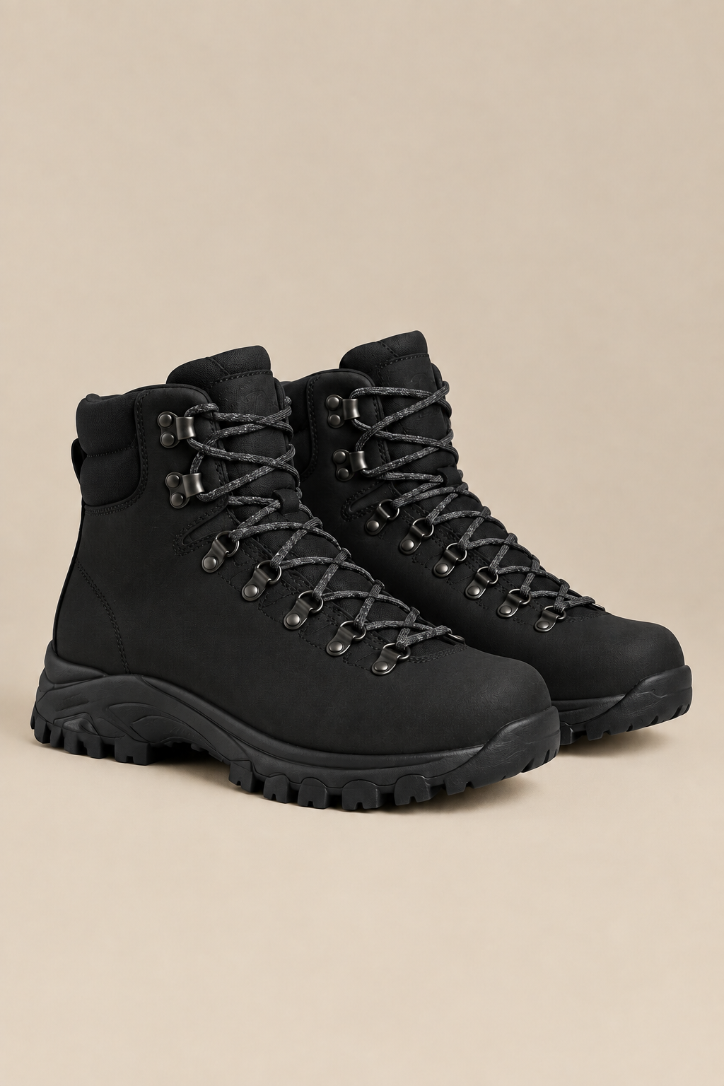 Bota de montaña negra