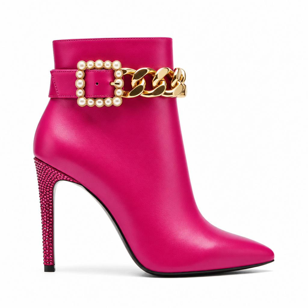 Cadena Jet Fucsia