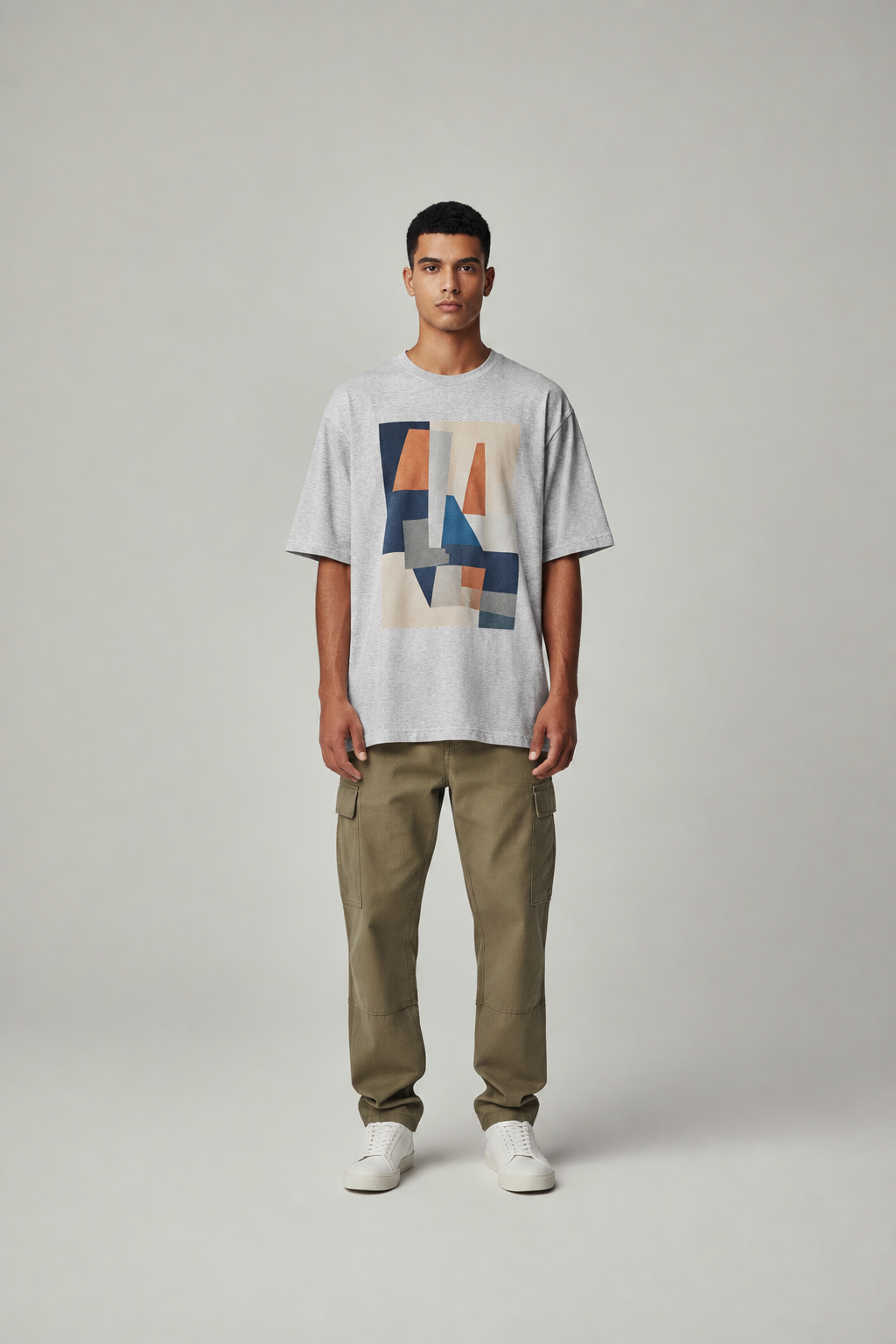 Camiseta Gris Jaspeado
