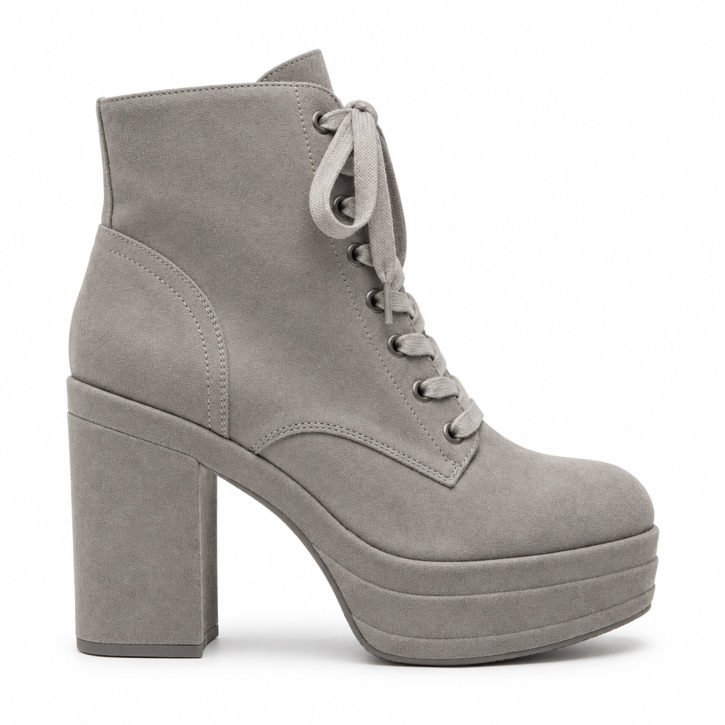 Cala Stile – Botín Plataforma con Cordones Mujer