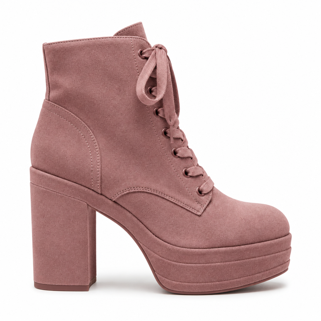 Cala Stile – Botín Plataforma con Cordones Mujer