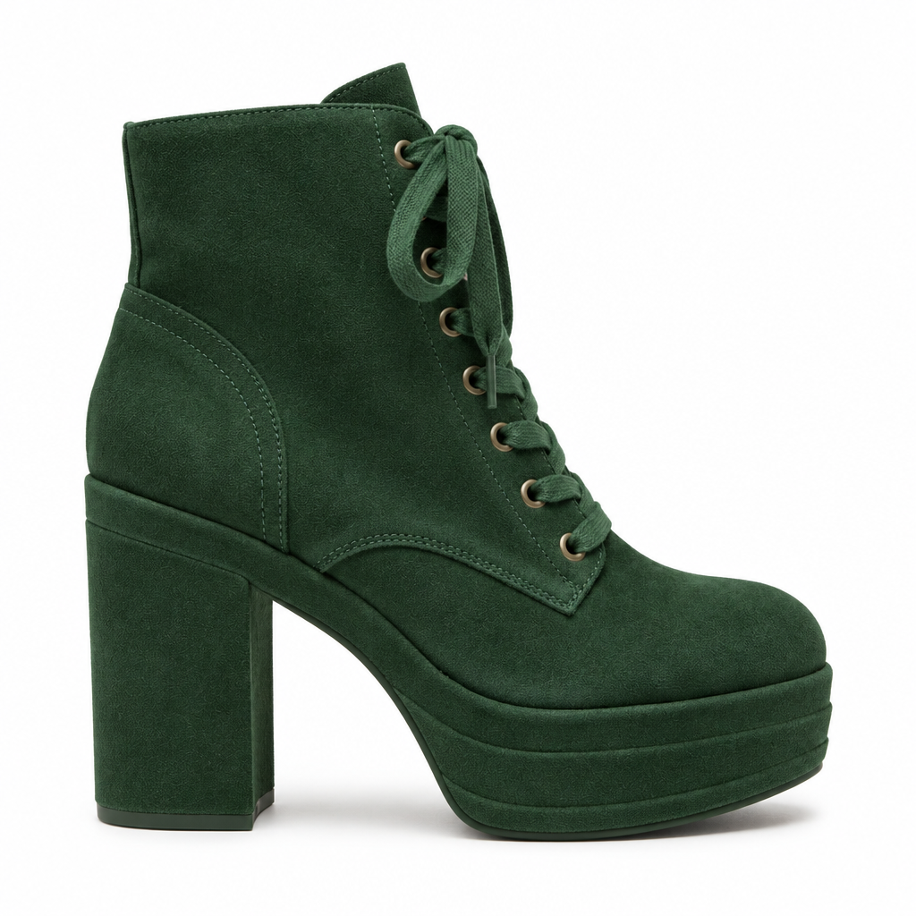 Cala Stile – Botín Plataforma con Cordones Mujer