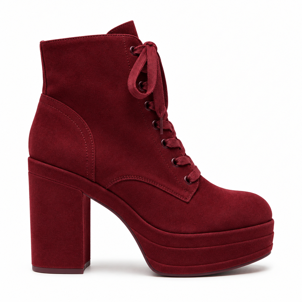 Cala Stile – Botín Plataforma con Cordones Mujer