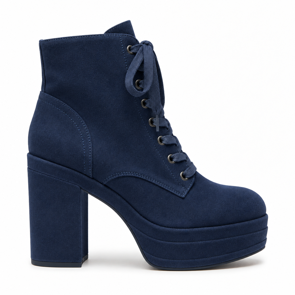 Cala Stile – Botín Plataforma con Cordones Mujer
