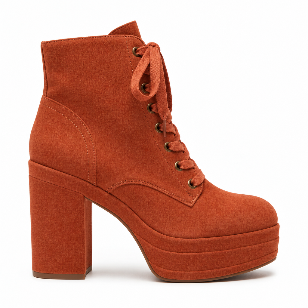 Cala Stile – Botín Plataforma con Cordones Mujer