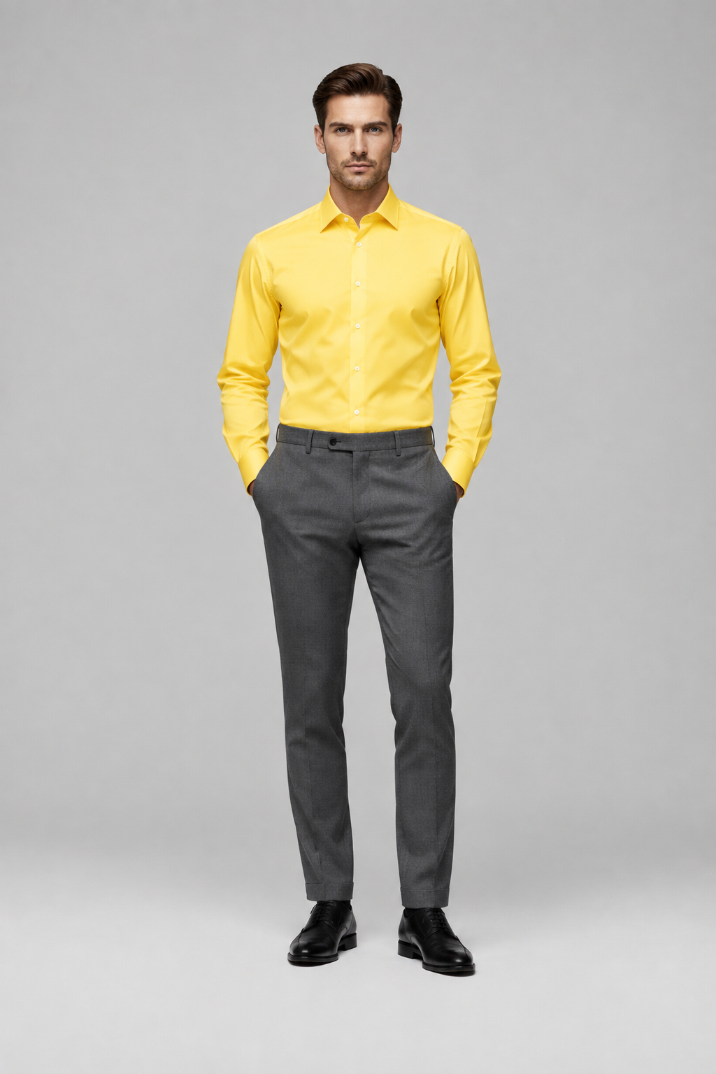 Camisa Formal Amarilla