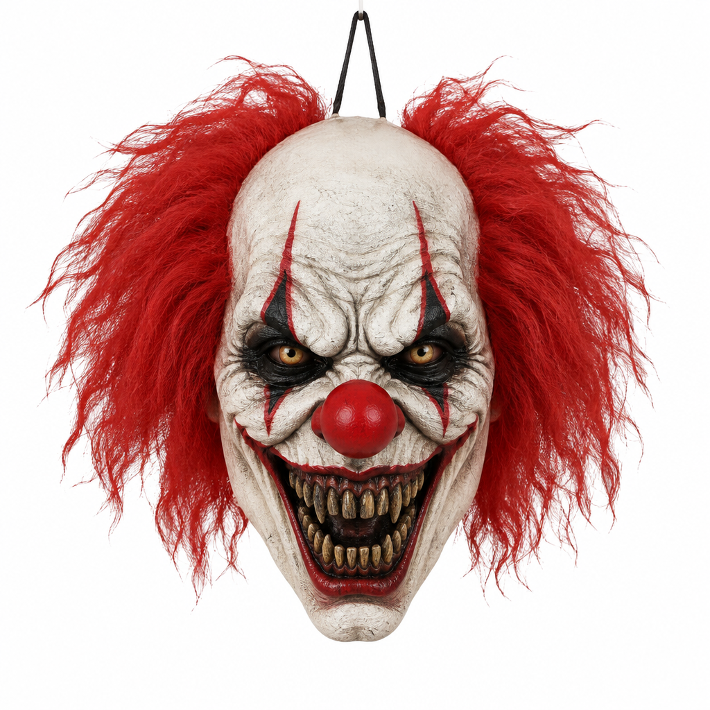Máscara de payaso terrorífico