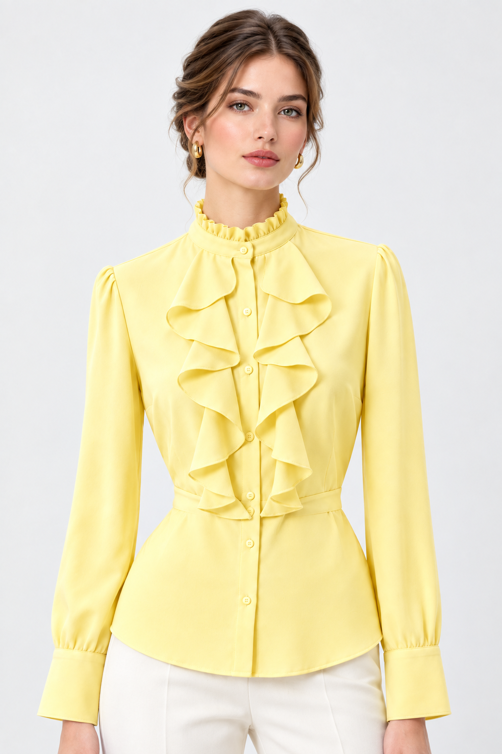 Blusa Amarillo pastel