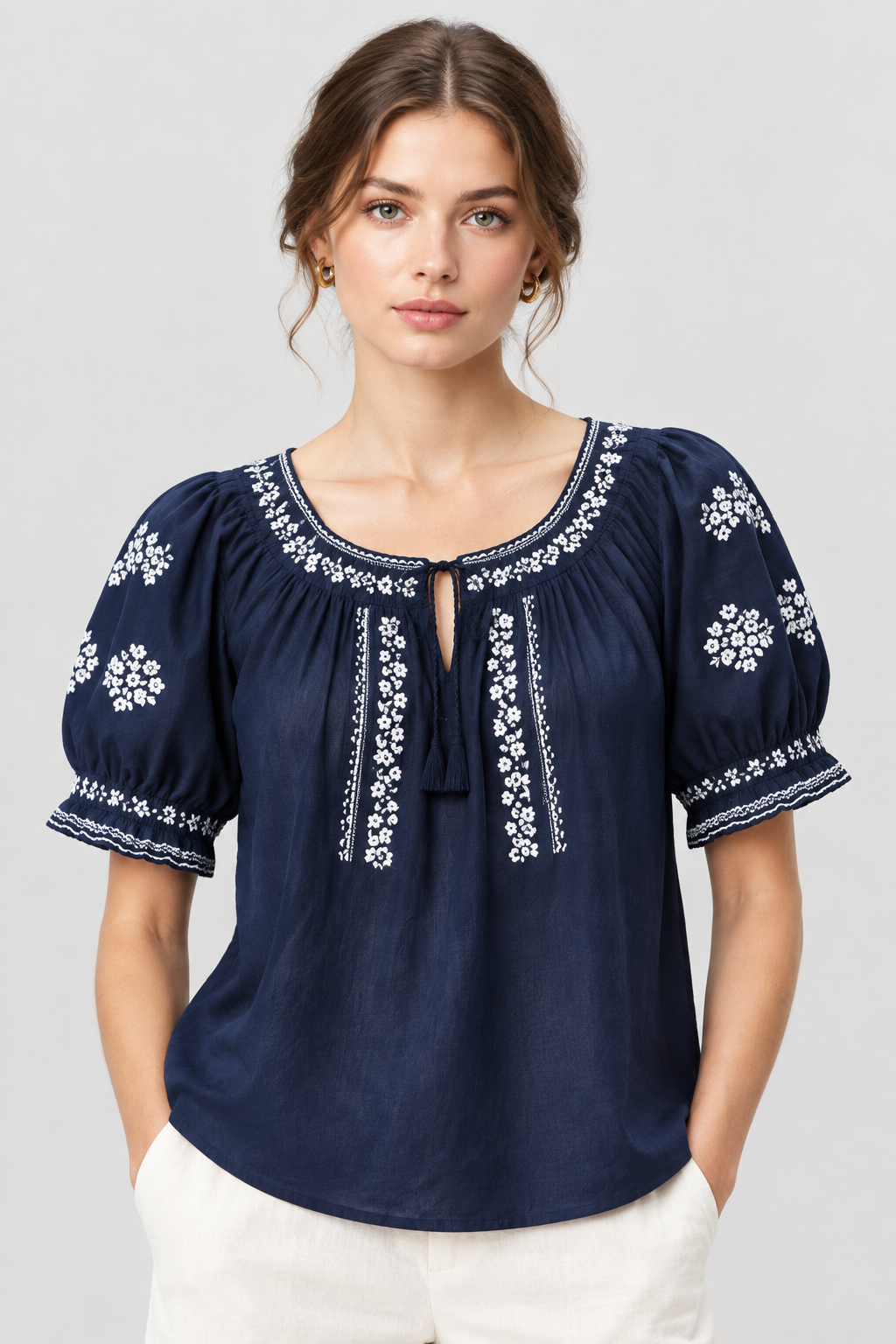 Blusa Azul marino