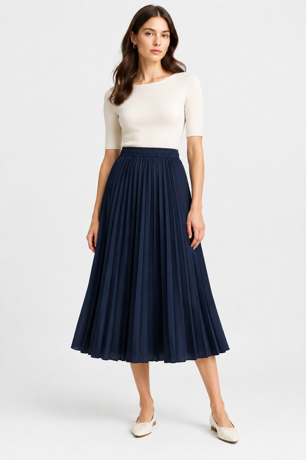 Falda Azul marino