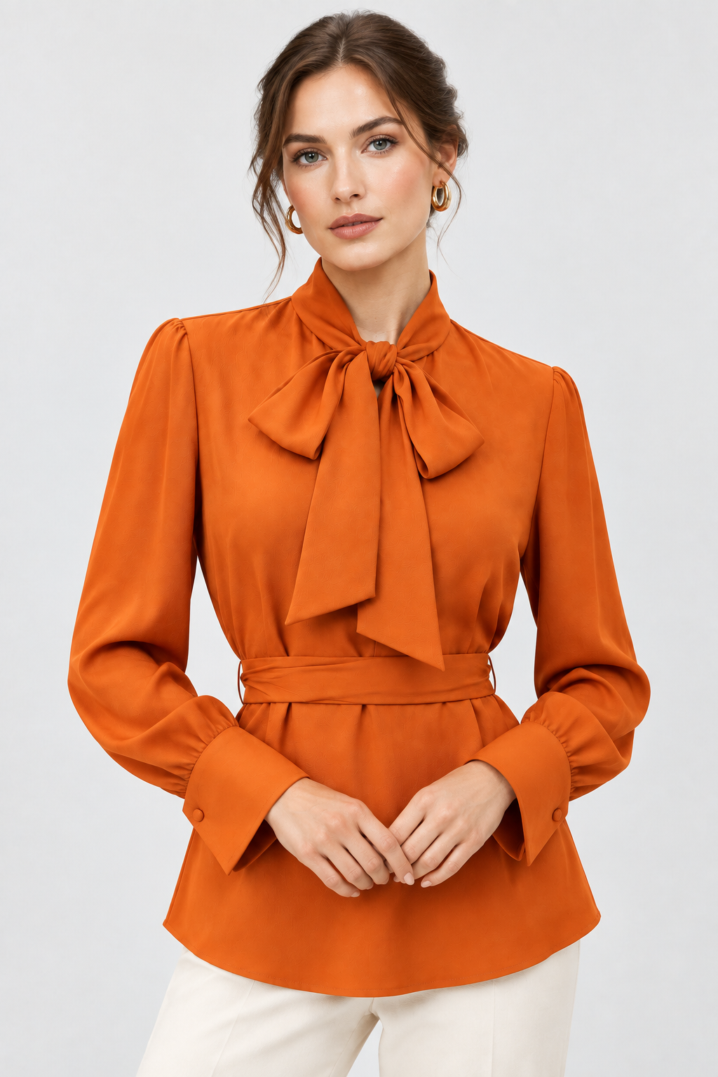 Blusa Naranja quemado