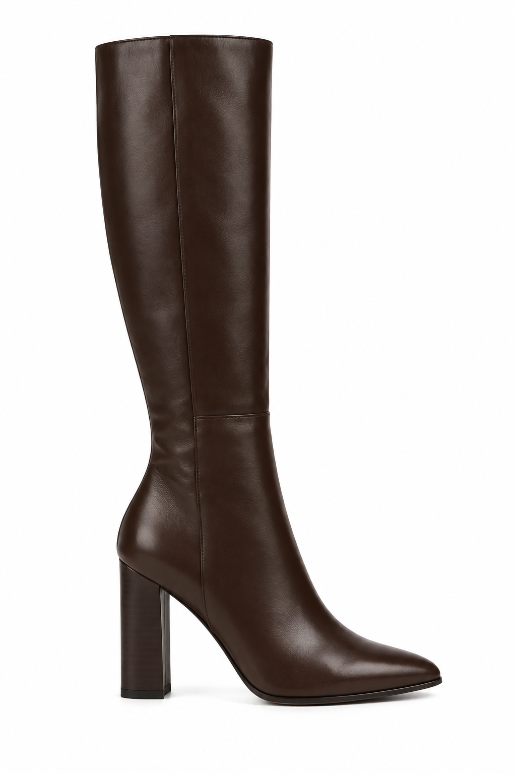 Bota caña larga Marrón oscuro