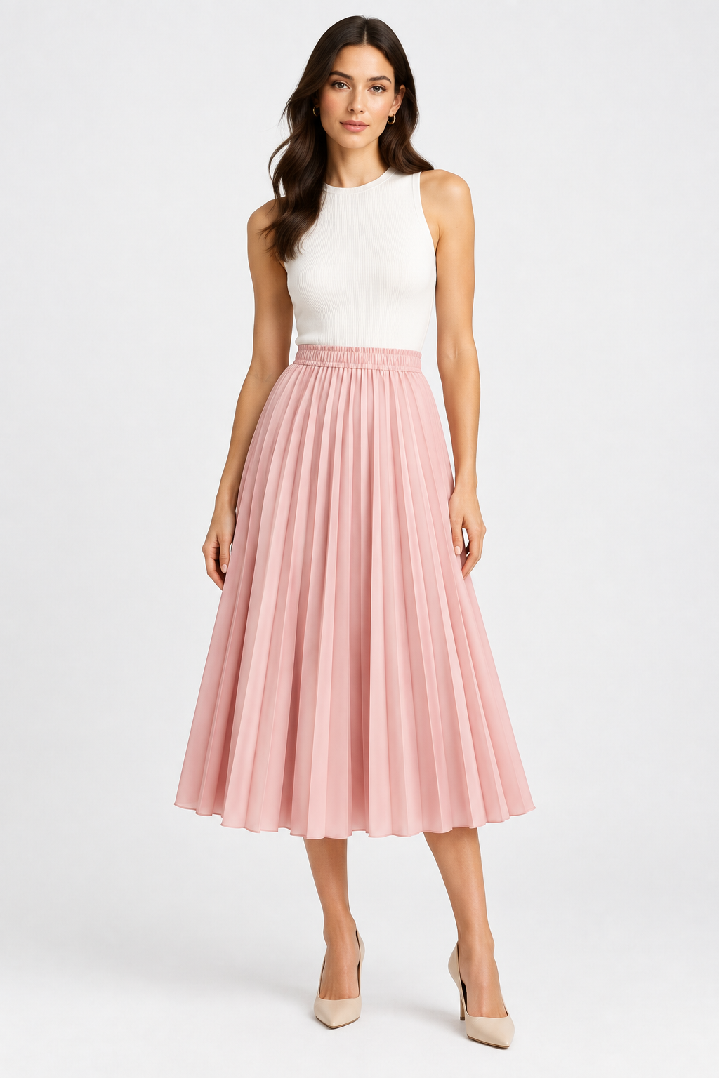 Falda Rosa palo