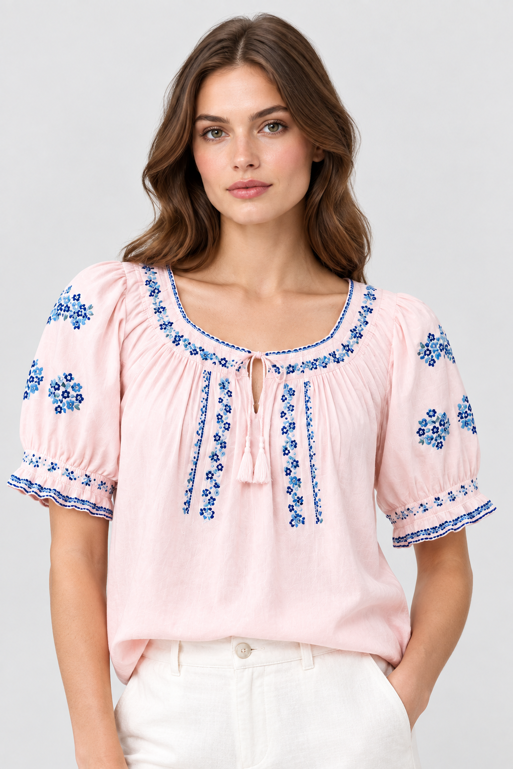 Blusa Rosa palo