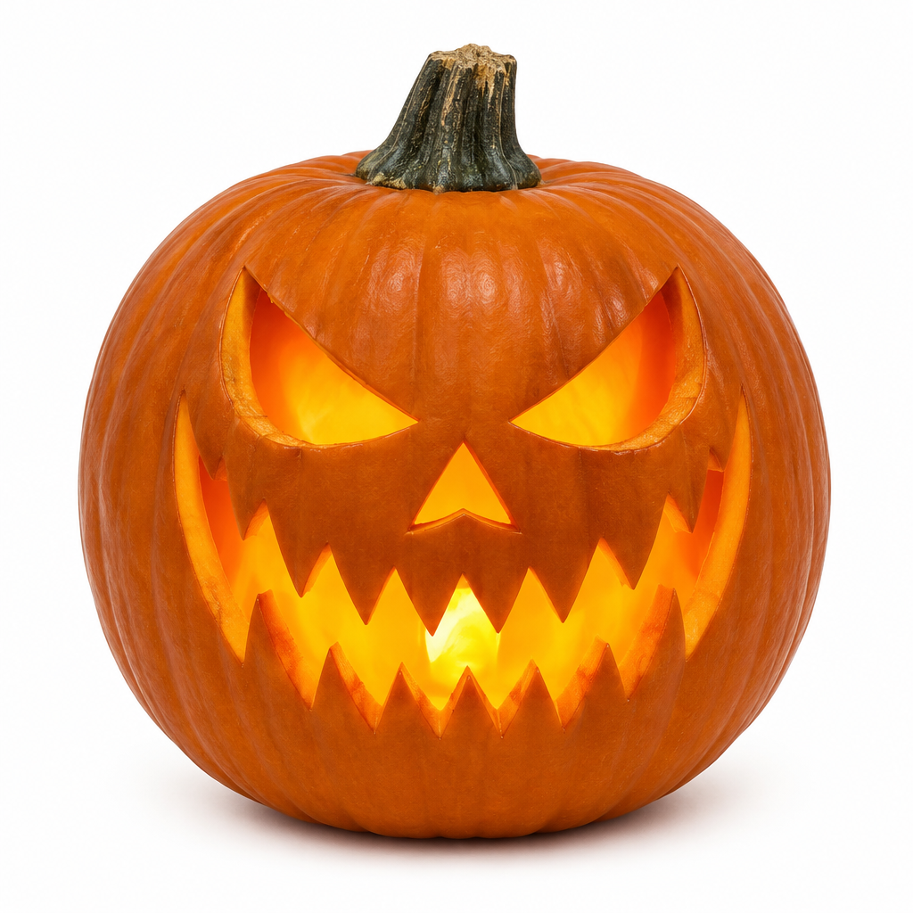Calabaza LED jack-o-lantern