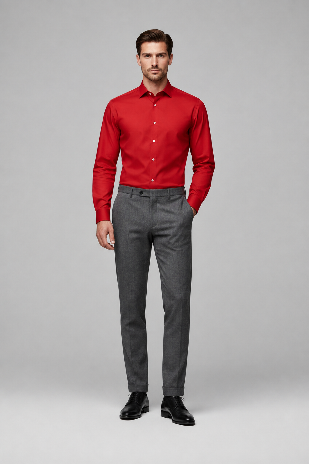 Camisa Formal Roja