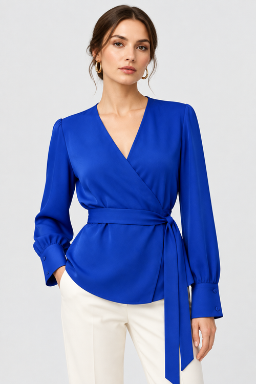 Blusa Azul cobalto