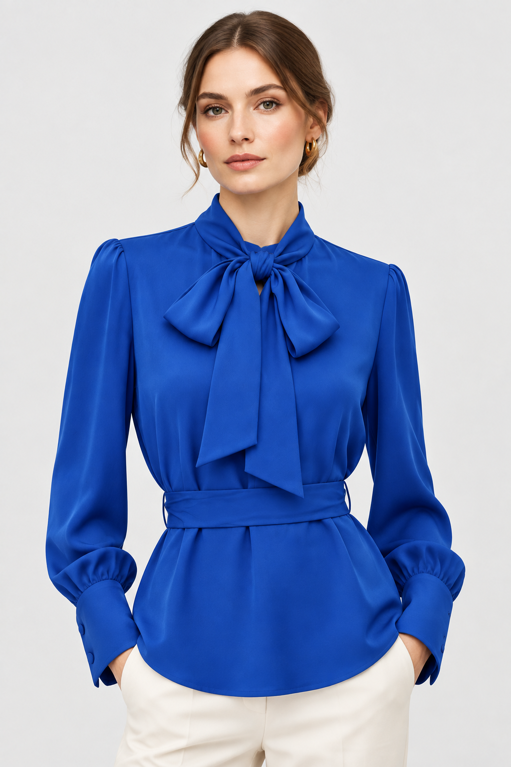 Blusa Azul cobalto