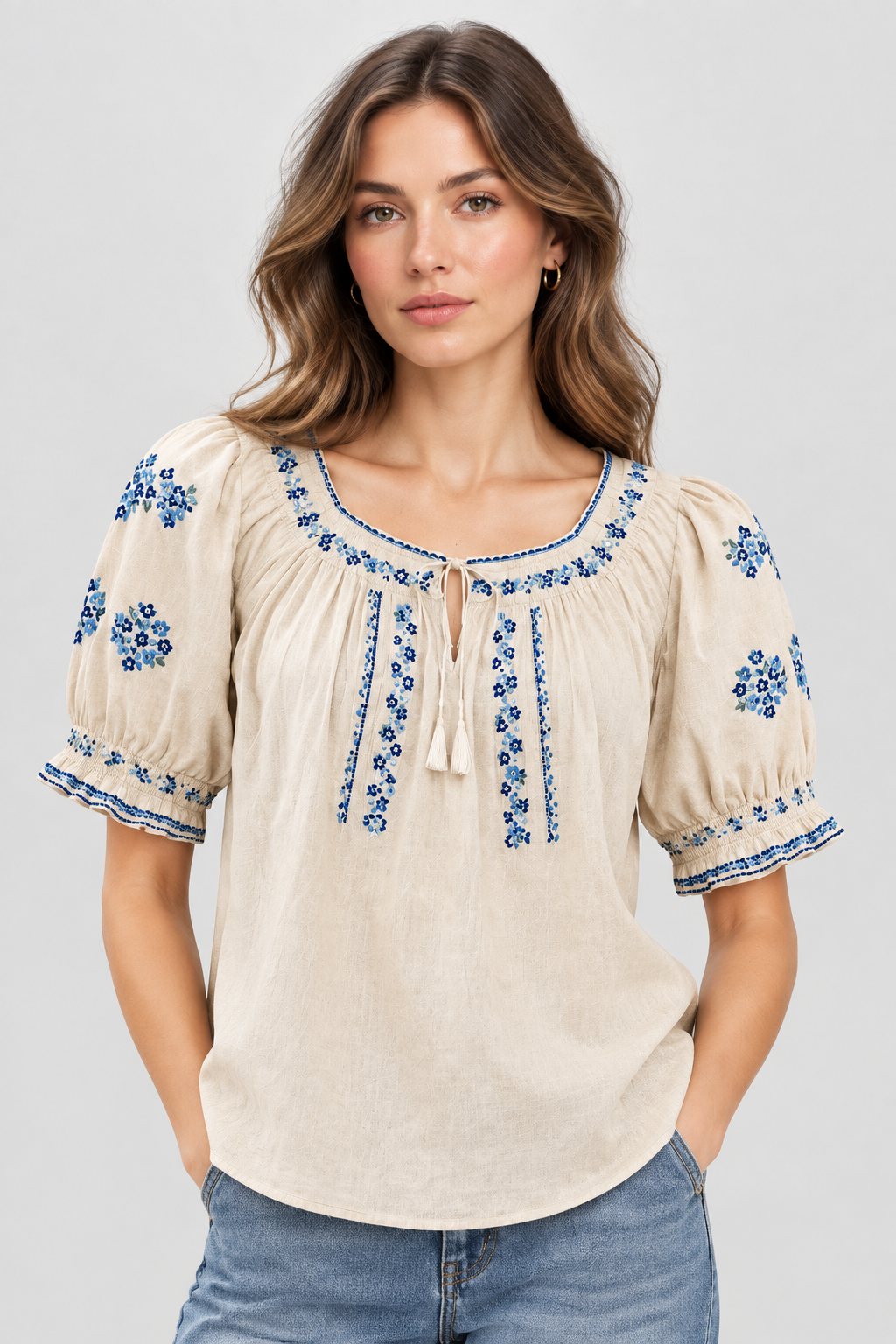 Blusa Camel