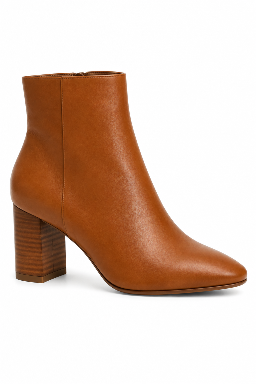 Bota ankle Cognac