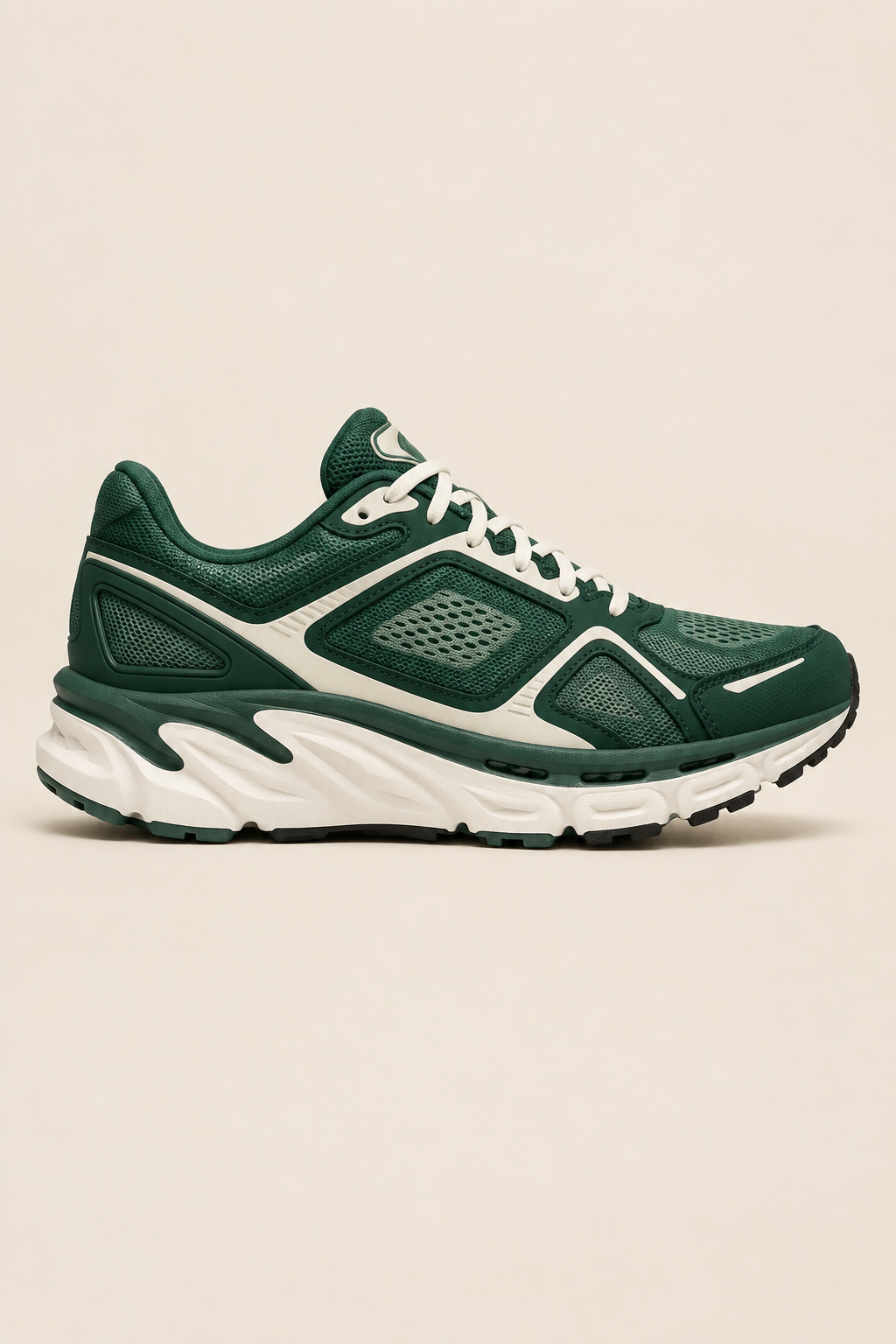 Deportivas running retro verdes