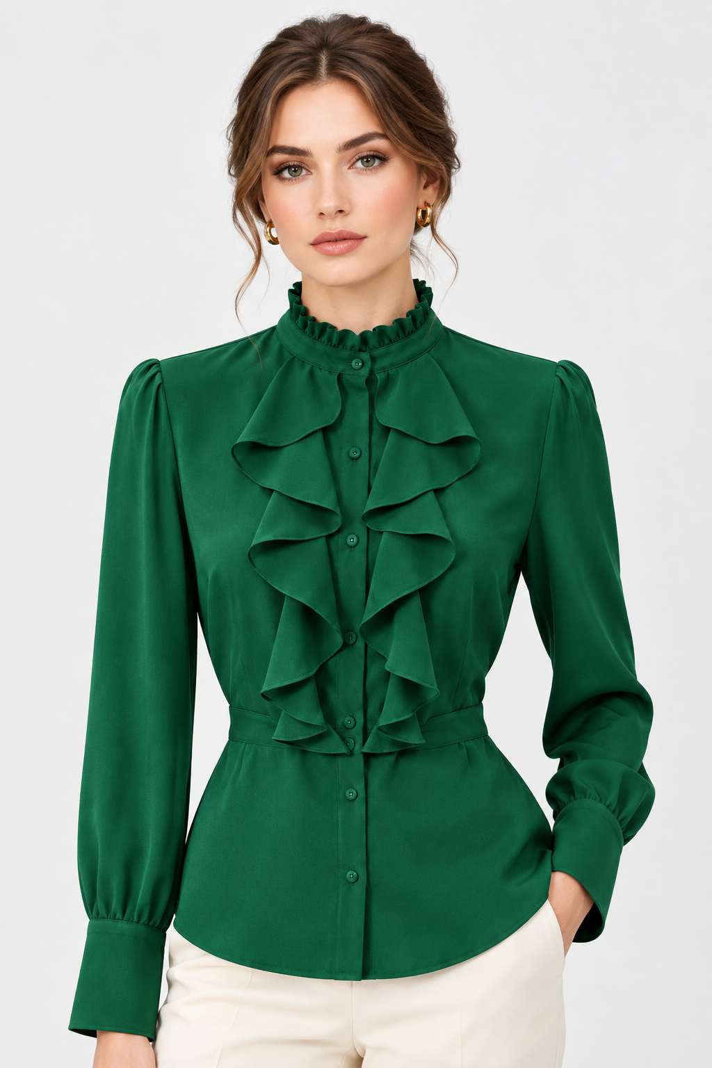 Blusa Verde esmeralda